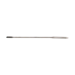 Micro Spatula, stainless steel narrow spoon and sharpened angled ends