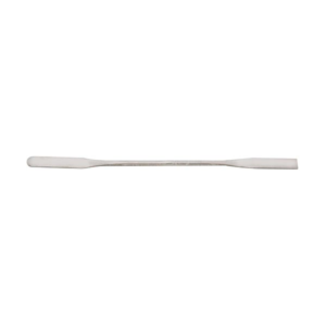 Micro Spatula, square & radius flat ends, stainless steel mirror finish