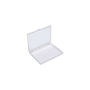 Small, Flat, Polystyrene Boxes with Hinges, 11.7 x 8.9 x 0.64cm
