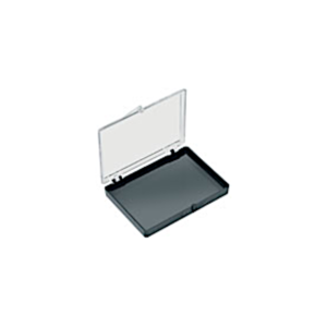 Small, Flat, Polystyrene Boxes with Hinges, 7.3 x 5 x 0.79cm