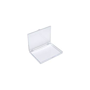 Small, Flat, Polystyrene Boxes with Hinges, 11.7 x 8.9 x 0.95cm