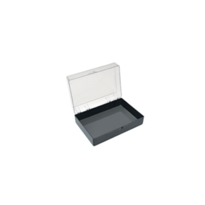 Small, Flat, Polystyrene Boxes with Hinges, 15.3 x 10.2 x 5.1cm