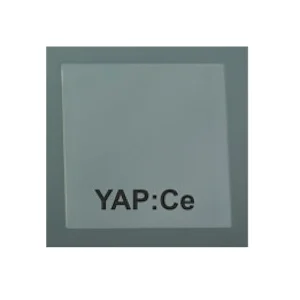 YAP Scintillator Disc, coated with 50nm Aluminum
