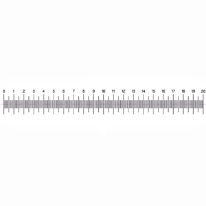 Pro Series Stage Micrometers for Transmitted light - 20mm