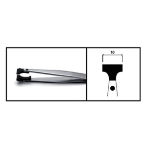 PELCO Pro Carbon Fiber Soft Tip Tweezers, style 51