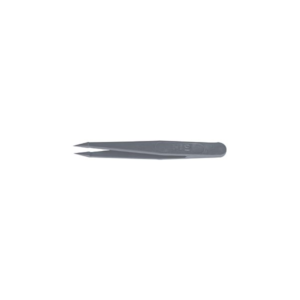 Plastic Tweezer, style sharp, 110mm, Delrin, tips 0.30 x 0.30mm