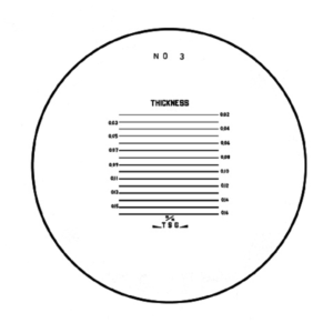 Reticle No. 3
