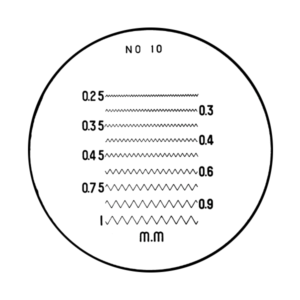 Reticle No. 10