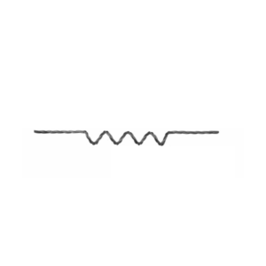 3-Strand Tungsten Filament, 4 Coils
