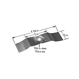 Tungsten Boat, Small, 11,2 x 2,4mm dimple