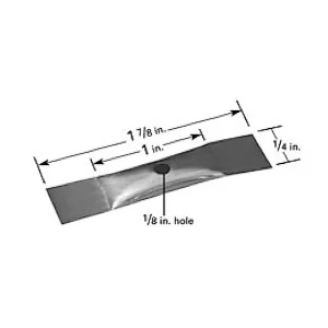 Tantalum Directional Boat Source, 47,7 x 6,4mm