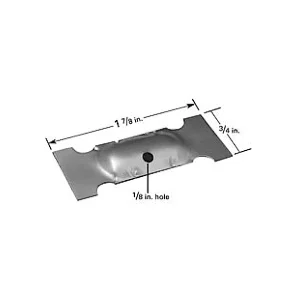Molybdenum Covered Boat Source, 47,7 x 19,2mm, hole on one side