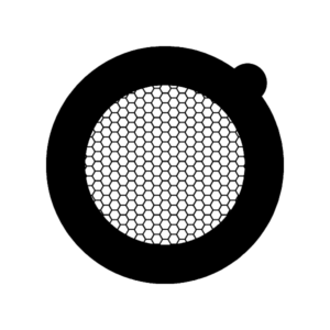 Gilder Hexagonal Mesh, Fine Bar Grids, 200 Mesh